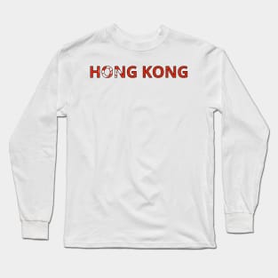 Drapeau Hong Kong Long Sleeve T-Shirt